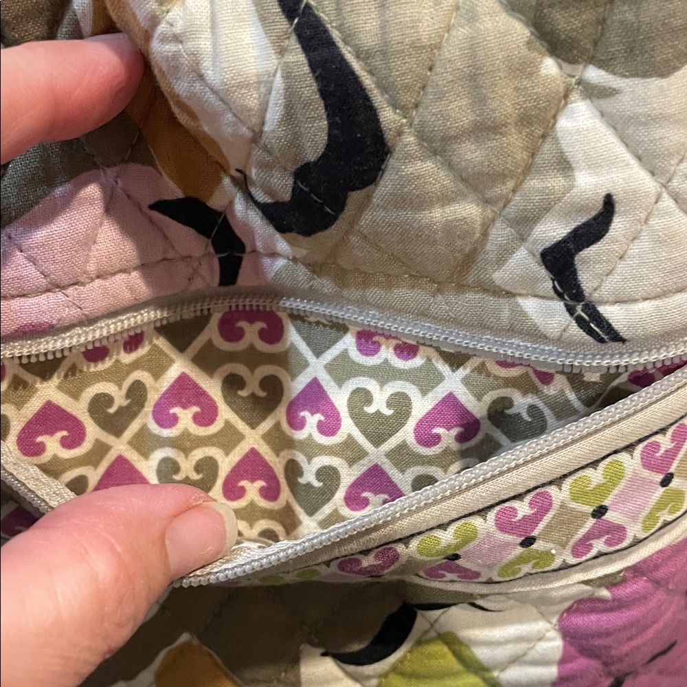 Vera Bradley Portobello Road Drawstring Backpack Retired Spring Bag cottagecore - Picture 6 of 9